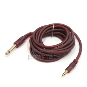 10m Length 1/8 Inch Male to 1/4 Inch Male TRS Car Stereo A