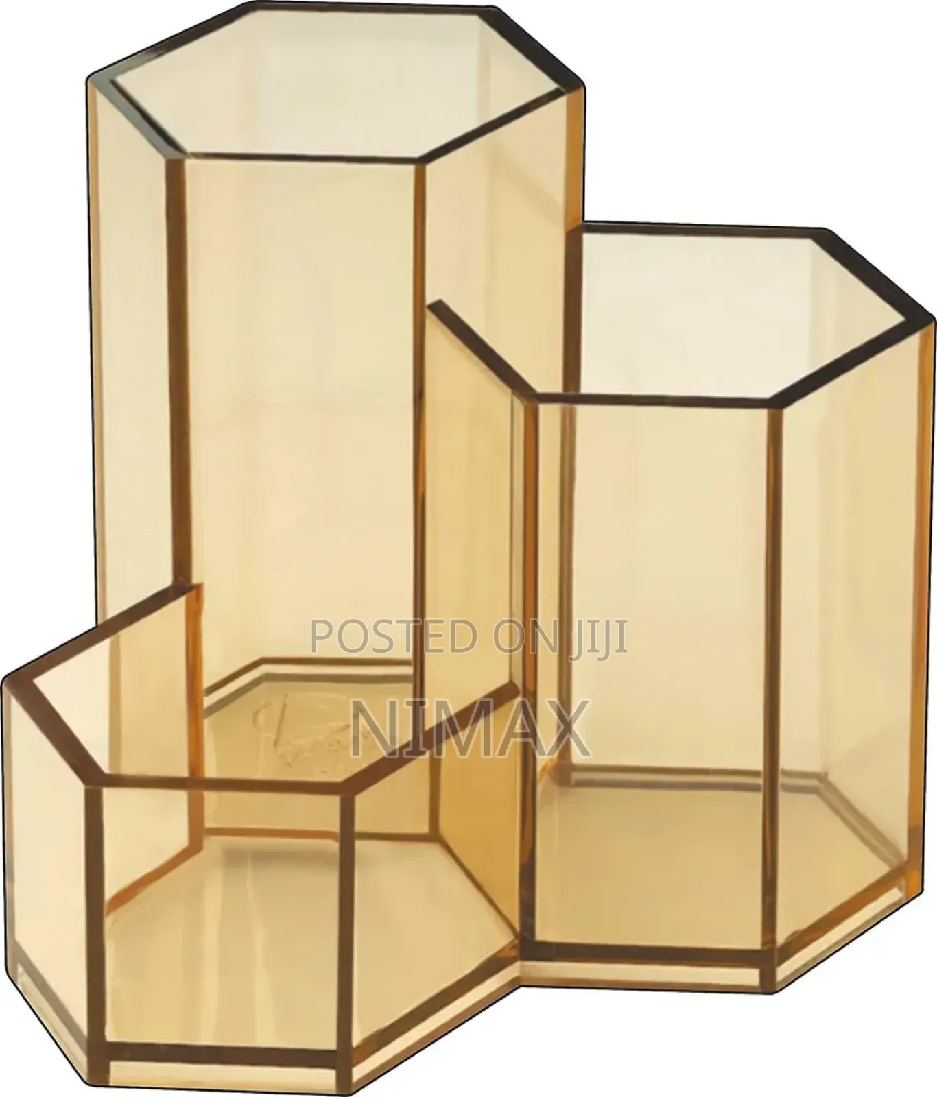Pen Holder Hexagon Omega