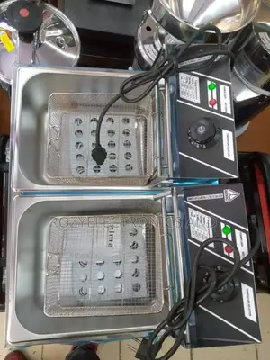 Double Deep Fryer Machine
