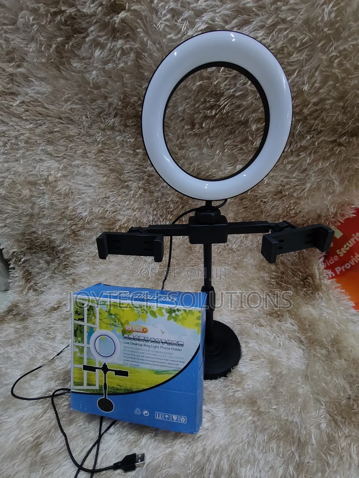 Vlogging Kit Dual Phone Holders.