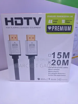 Premium Hdmi to Hdmi Cable Version 2.0. 18GBPS Gold Plate