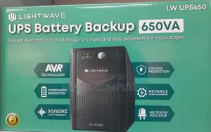 Lightwave UPS 650VA Back Up Uninterrupted Power Supply