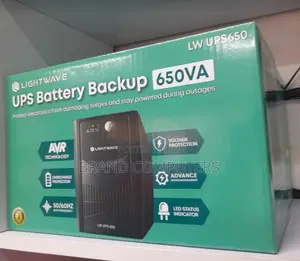 Lightwave 650VA Back-Up UPS 370 Watts