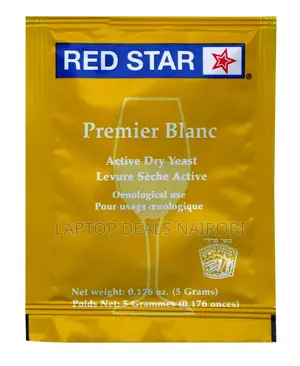 1 Packs Red Star Premier Blanc Wine Yeast 5 Grams