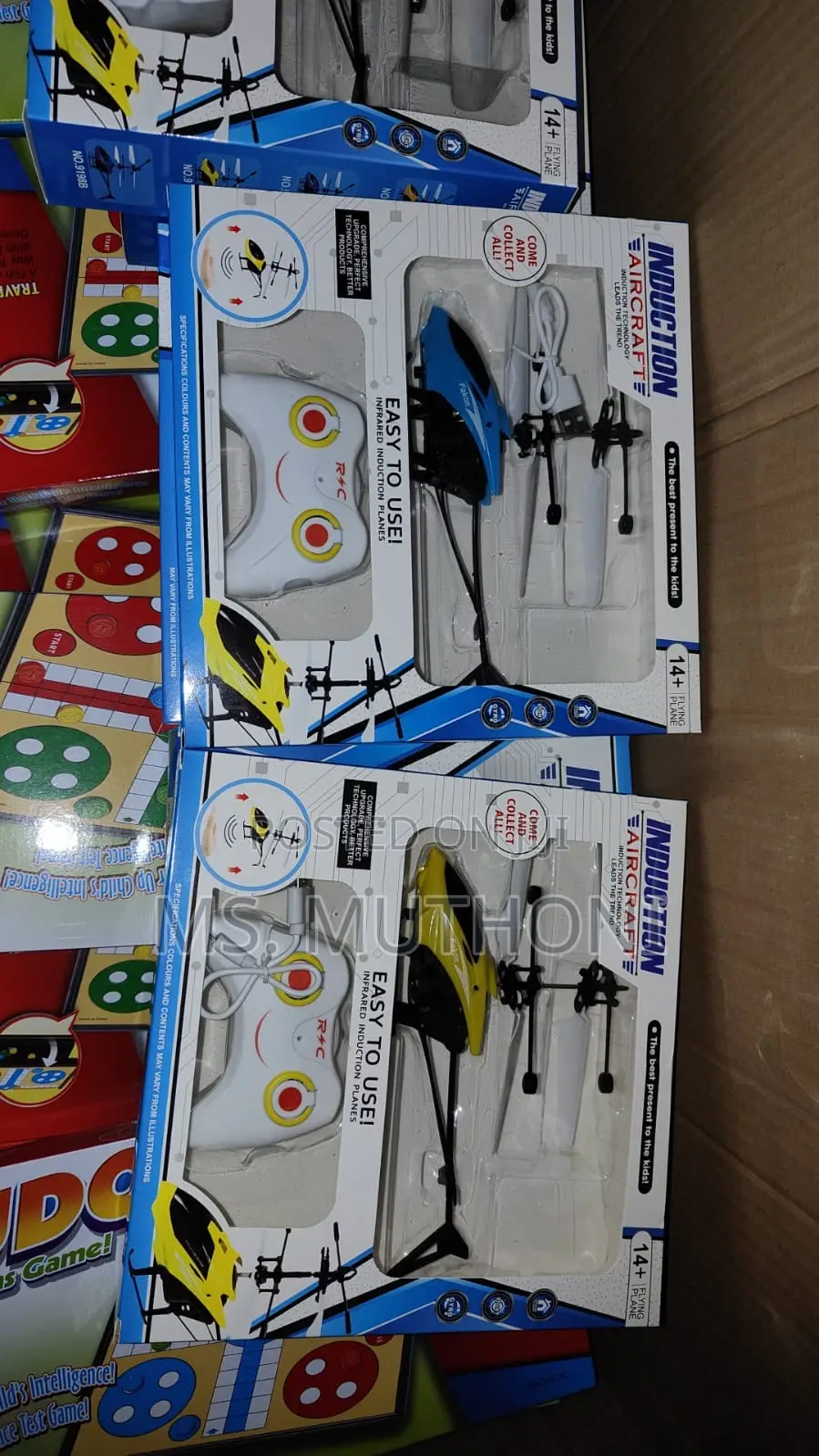 Rechargeable Remote Controlled Mini Helicopter