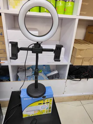 Ringlight Table Stand Phone Holder. 6 Inches