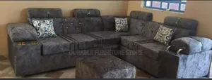 6 Seater Coner Seat With Headrest
