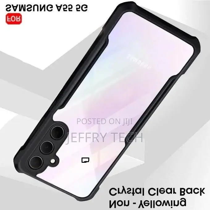 Xundo Shockproof Crystal Clear Back Cover Case for Samsung G
