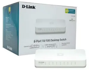 D-Link Des-1008c/B 8 Port 10/100base-T Unmanged Switch