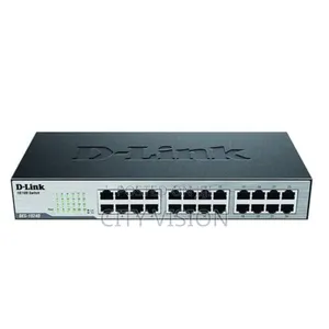 D-Link 24 Port 10/100mbps Unmanaged Switch Des-1024d