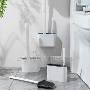 Long Handle Silicone Toilet Brush