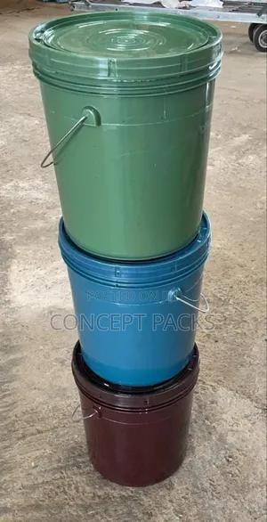 Star Paint Bucket Dull Colours.