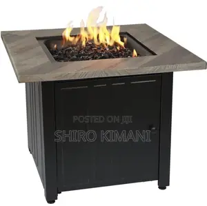 Patio Heater Fire Pit Square