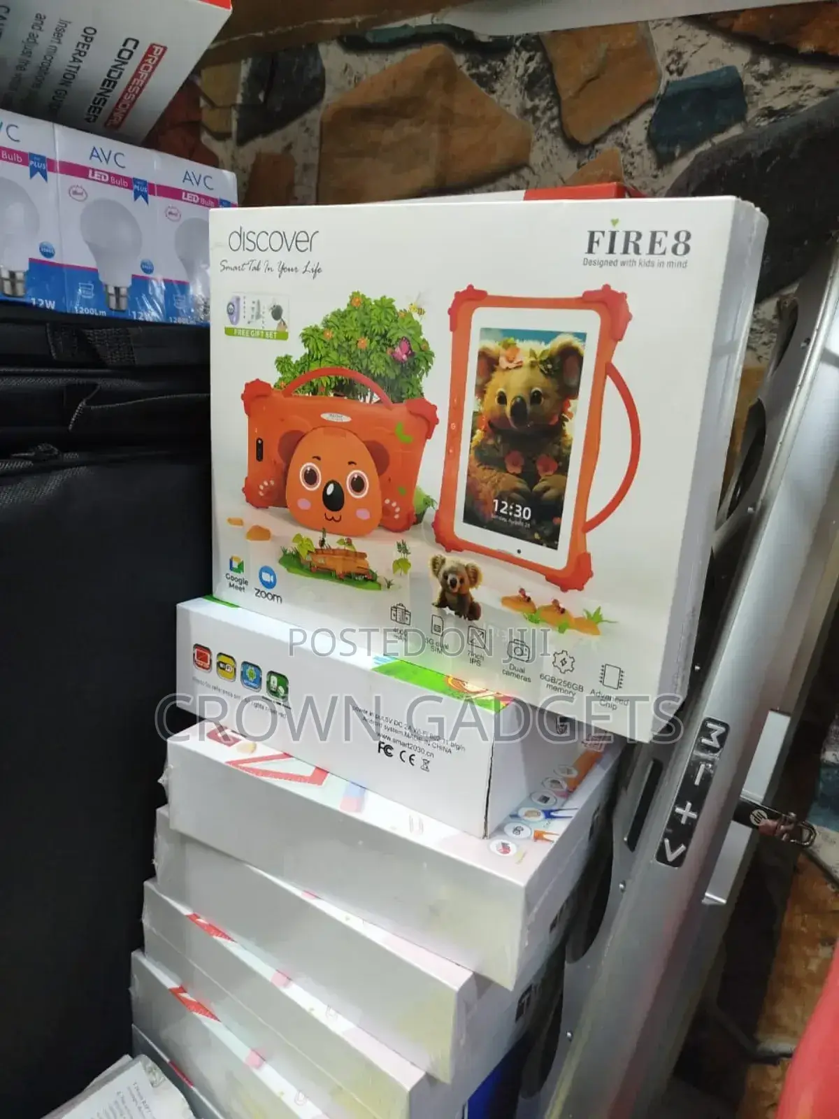 Kids Tablet Discover Fire 8 Entertainment and Learning Tab.