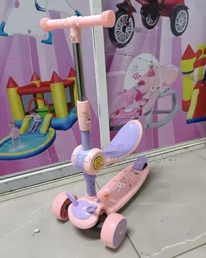Kids Scooter ,Scooter 2 in 1 Pink
