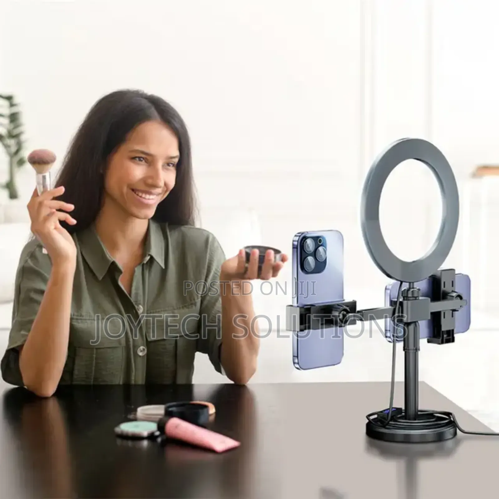 Ringlight Phone Stand Holder for Live Streaming