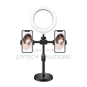 6 Inches Ringlight for Laptop/ Desktop Mobile Holder.