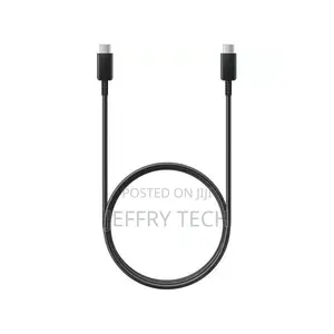 Samung Type C to Type C Cable Black