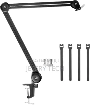BOYA Microphone Boom Arm,Large Mic Arm (46 Inch) With Desk M