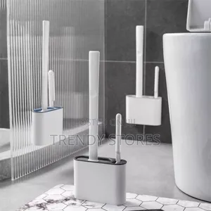 Wall Hanging Toilet Brush With Holder