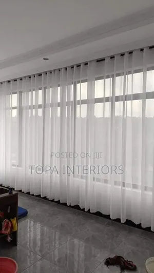 New House Large Window White Sheers New House White Sheers
