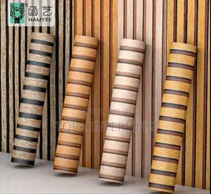 Elegant 3d Wood Effect Wallpapers for Living Room Decoration
