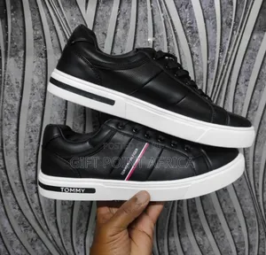Black Tommy Hilfiger Smart Casual Sneakers