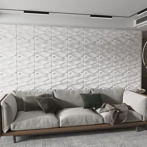 White 3D Wall Panels