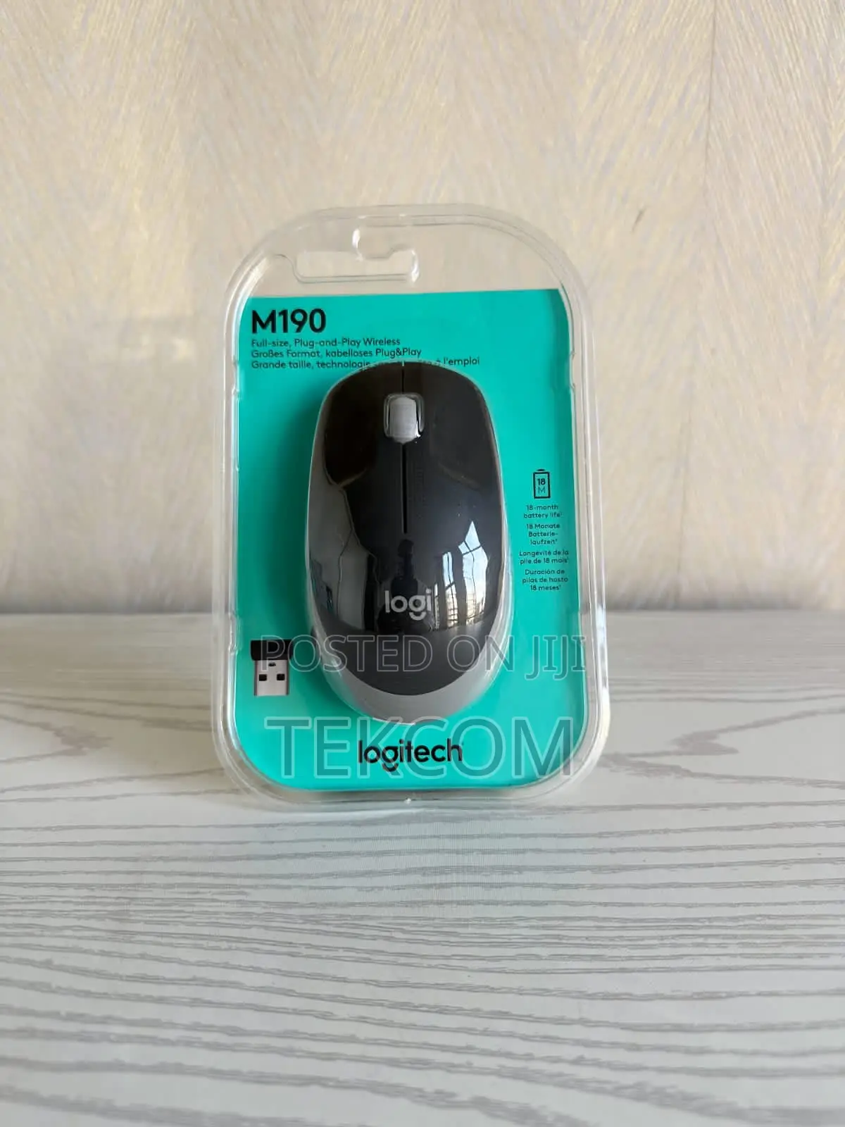 Logitech Wireless Mouse Full Size M190