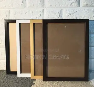 Picture Frame A4 Size Natural Brown/Dark Brown/White/Black