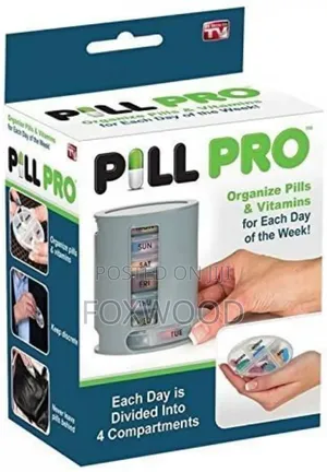 Pill Pro Organize Pills Vitamins for Each Day of the Week!