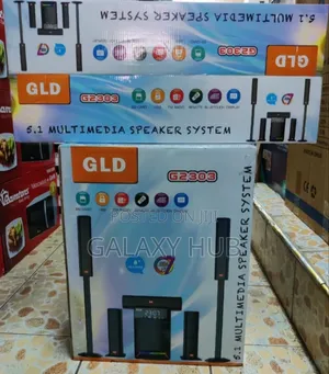 GLD G2303 5.1 Channel Tallboy Multimedia Speaker System 150w