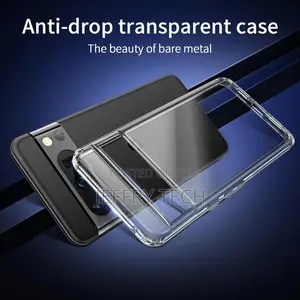 Google Pixel 8 Case(Only).Clear Phone Cover With Corner Bump