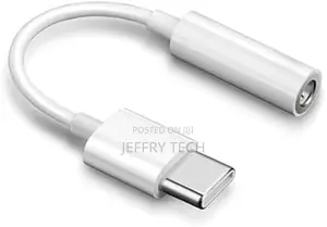 USB Type C to 3.5mm Headphones Jack Converter Music Play C