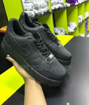 Black Airforce Unisex Sneakers