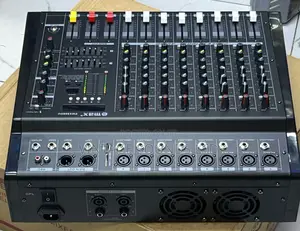 8 Channel Max Powered Mixer Amplifier