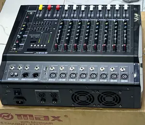 Max PMX 808DU Professional Bluetooth Powered Mixer 8input