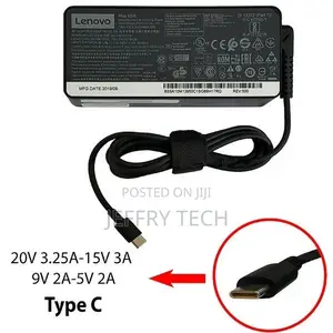 Lenovo Laptop Adapter Lenovo 20V 3.25A Type C