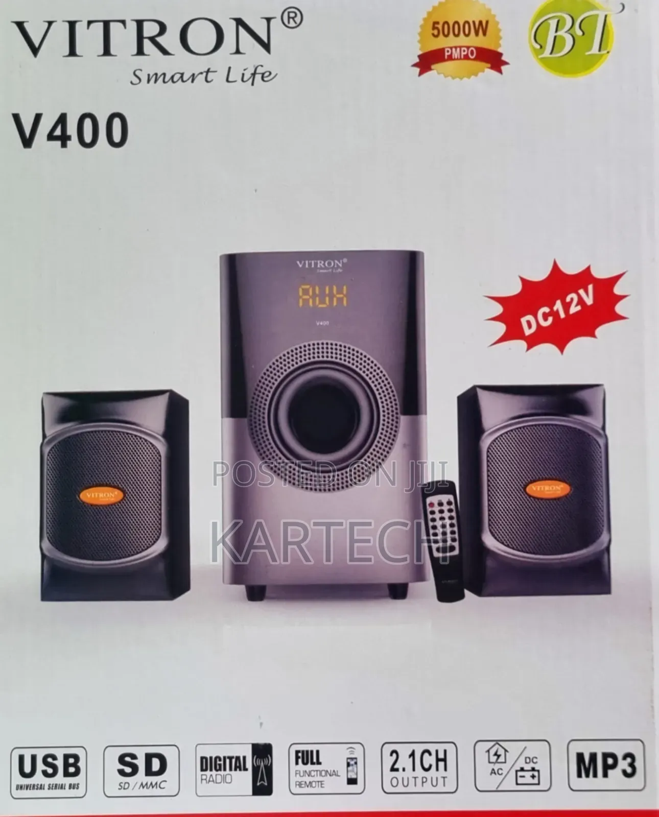 Vitron V400 Multimedia Sound System 2.1CH