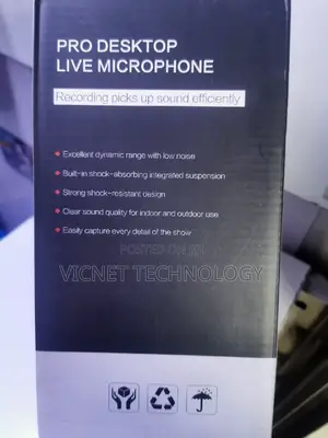 Codenser Desktop Microphone With Rgb, Volume and Mute