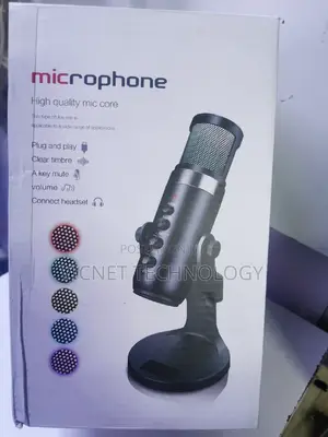 Codenser Desktop Microphone With Rgb, Volume and Mute