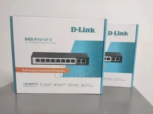 Dlink DGS-F1010p-E 250m 10-Port 1000mbps Switch