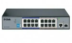 D-Link 16-Port Fast Ethernet Unmanaged Long Range 250m Poe