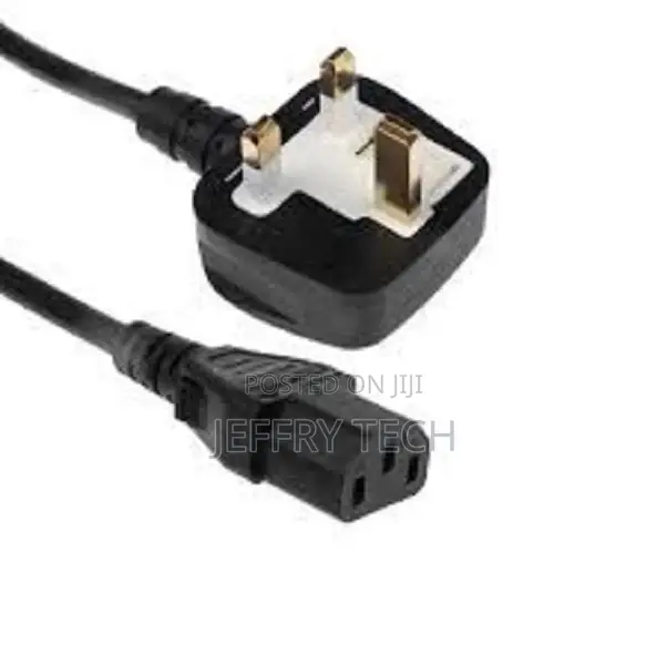 Desktop Power Charging Cable- White Fuse