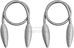 Silver Curtain Tieback