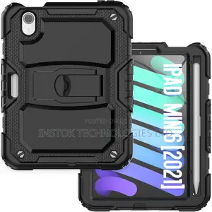 Apple iPad Mini 6 Heavy Duty Shockproof Case With Pencil Hol