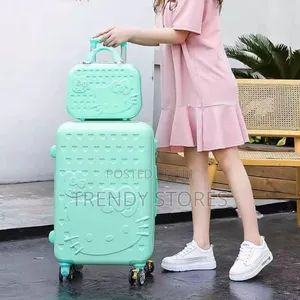 2 in 1 Green Travel Suitcase