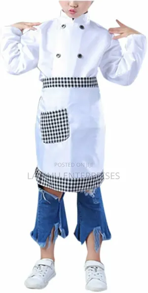 3 Pc Children Chef Costume