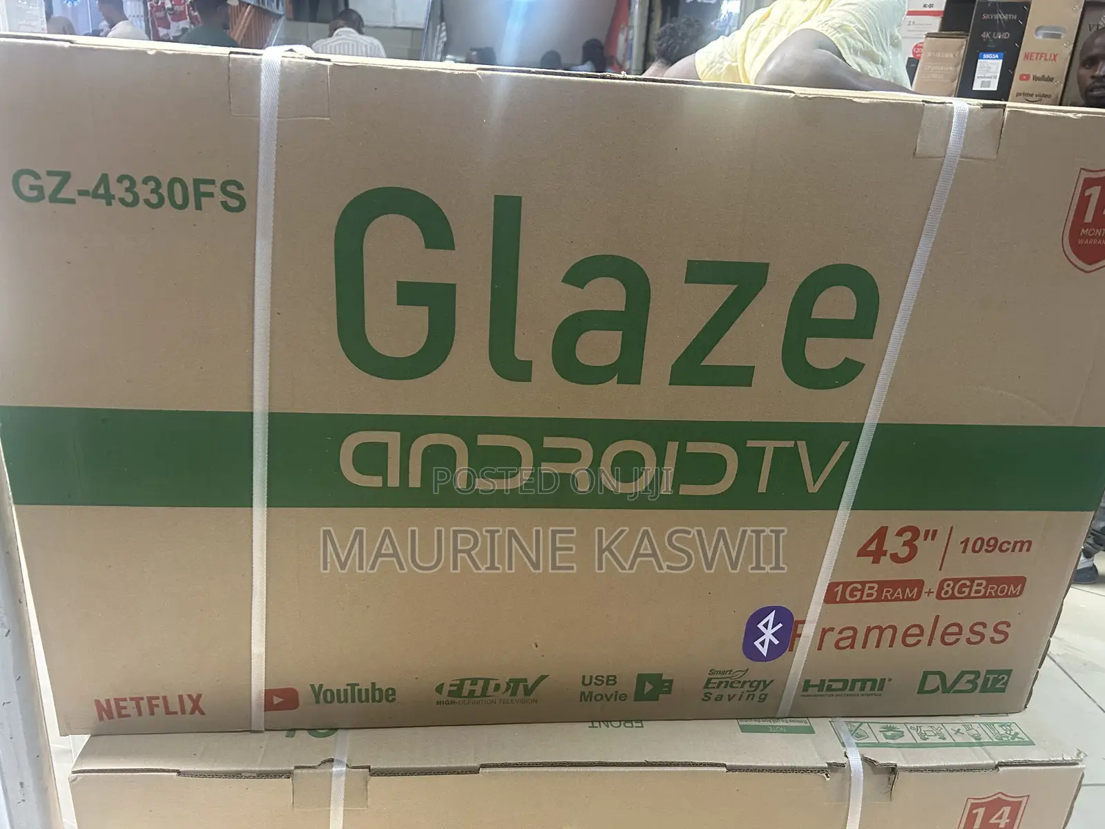 GLAZE 43 Smart Android Full He