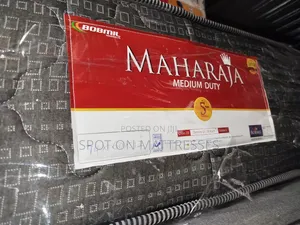 5by6 12inch Bobmil Maharaja Foam Mattresses {5years Warranty